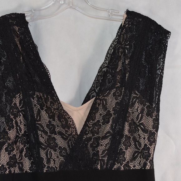 Body Con Lace Stretch Dress SZ XL Suzy Shier - Picture 5 of 6